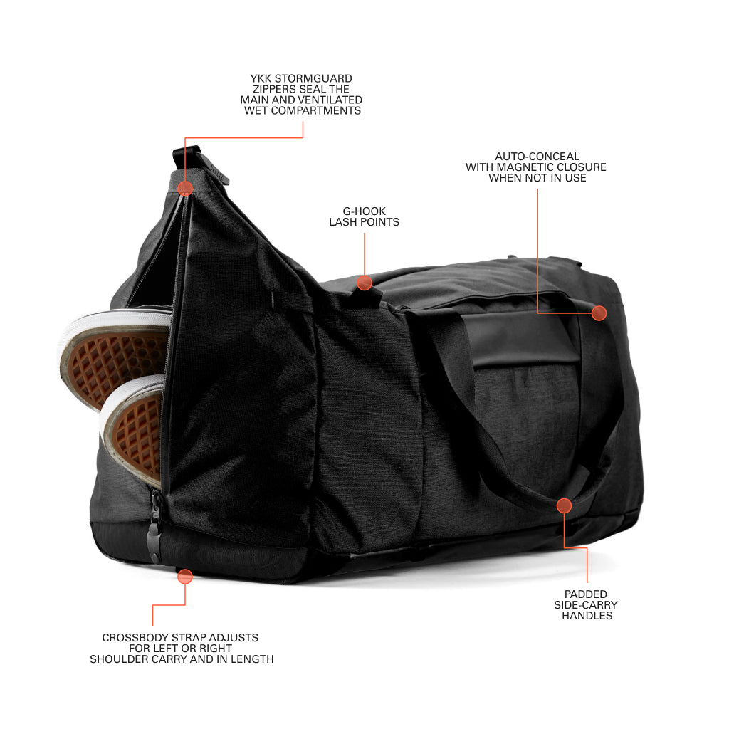 バッグ boundary supply errant duffel XR Pouch Weatherproof Travel Duffel with Spacious Storage – Boundary