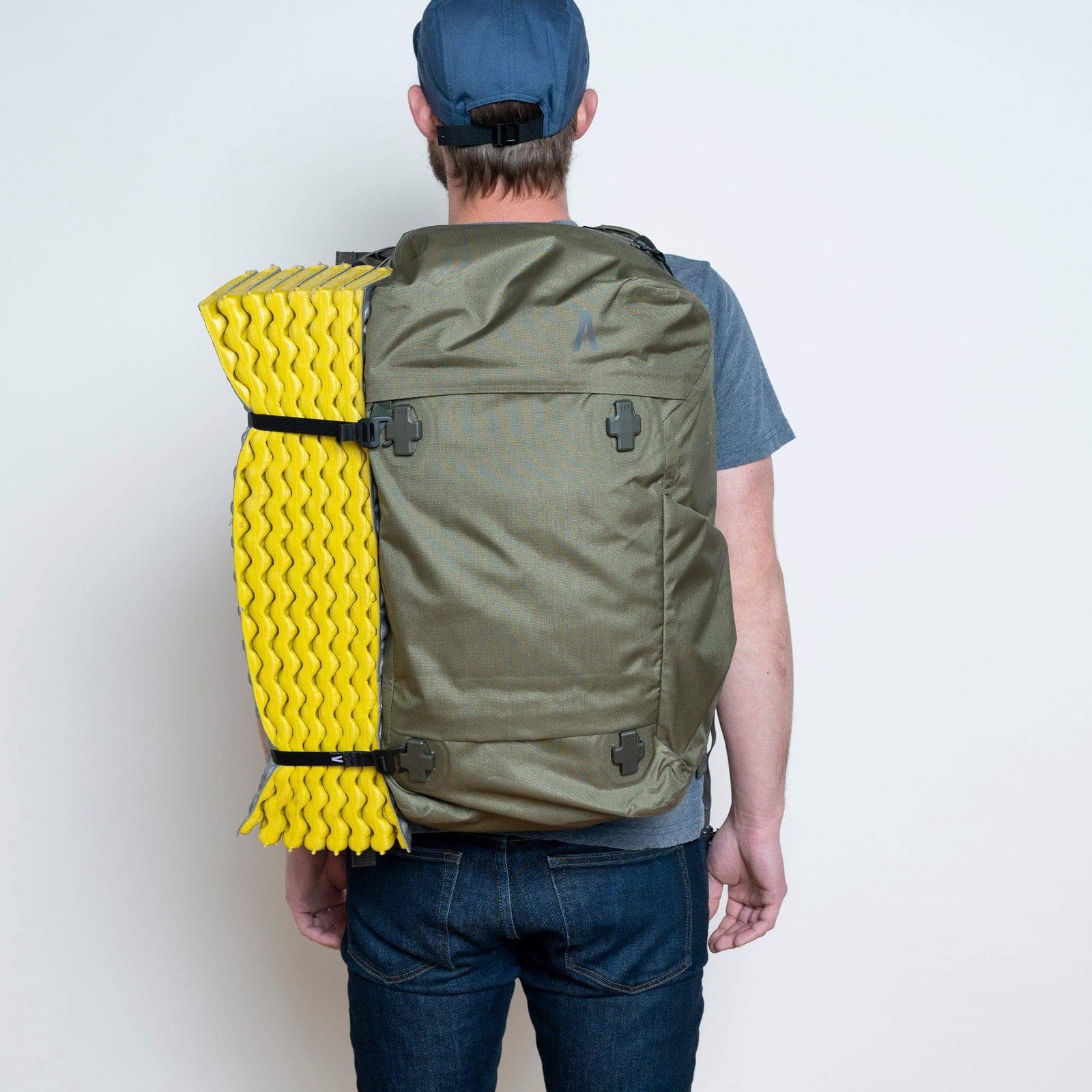 Storage Straps, accessory straps, aluminum clips, crash pad carrier