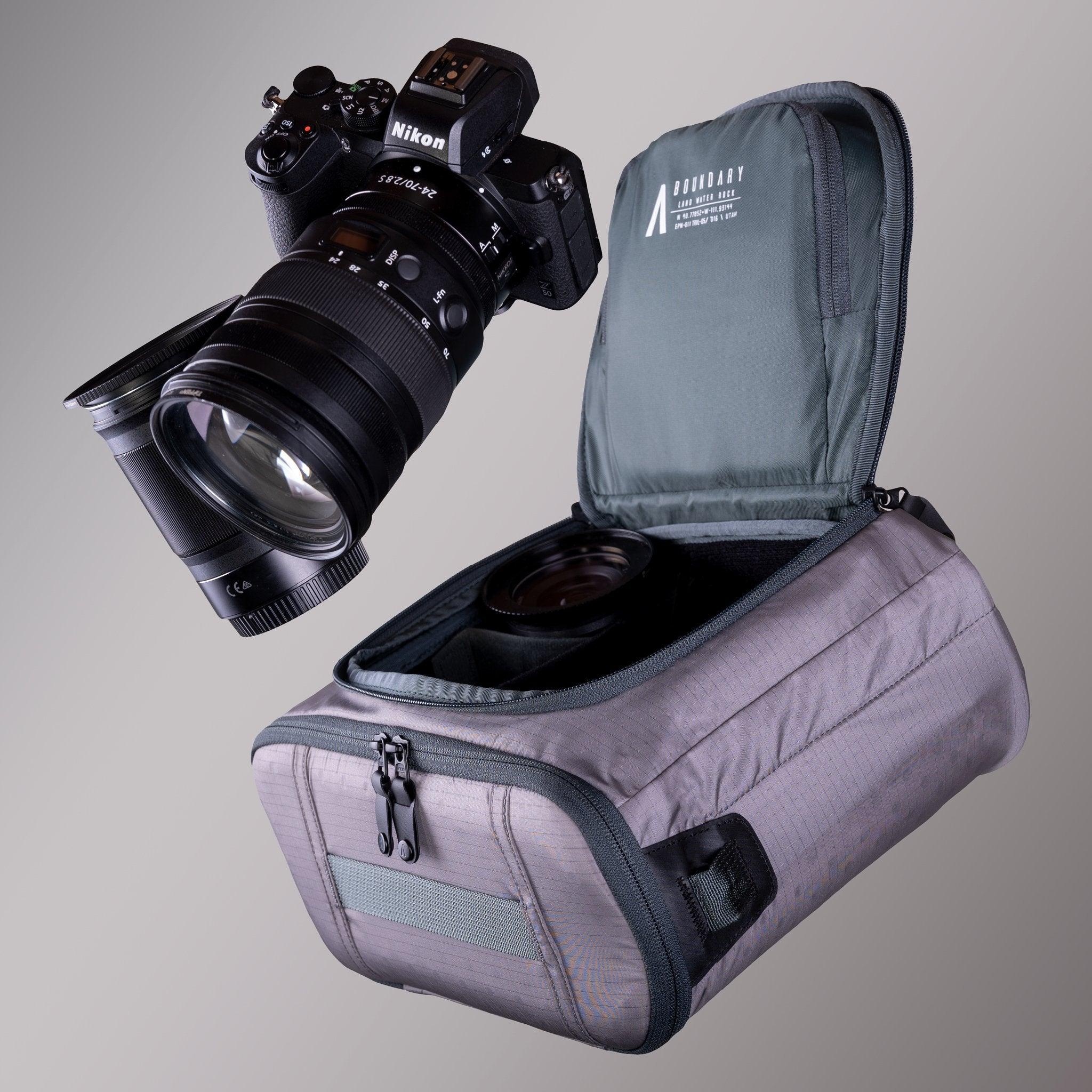 Small Camera Cube, Camera Protection, Camera Organizer, Multi-Access Camera Bag